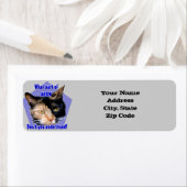 Calico étiquettes de adresse (En situation)