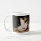 Calico Face Café Mug (Gauche)