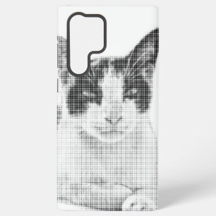 Calico Halftone Muze Samsung Galaxy Hoesje