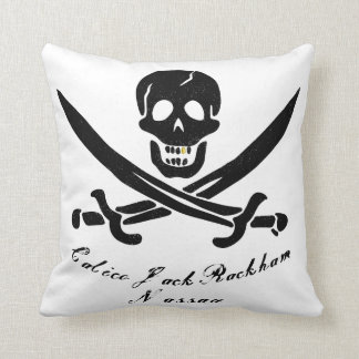 Calico Jack Nassau Pirate Flag Jolly Roger Kussen