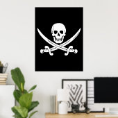 Calico Jack Poster (Thuiskantoor)