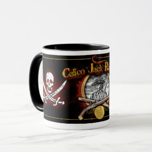 Calico Jack Rackham Pirate Coffee Mok