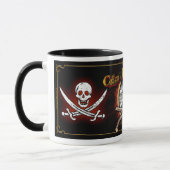 Calico Jack Rackham Pirate Coffee Mug (Gauche)