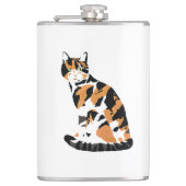 Calico-kat Heupfles (Voorkant)