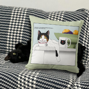 Calico Kat Karakter Kat Keuken Kussen