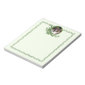 Calico Kitten Garden Bloc-notes vert (Tourné)
