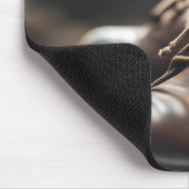 Calico Kitten in oude schoen Muismat (Hoek)