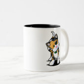 Calico Kitten KiniArt Mug (Devant droit)