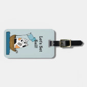 Calico Pirate Cat Bagagelabel (Voorkant horizontaal)