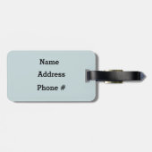 Calico Pirate Cat Bagagelabel (Achterkant horizontaal)