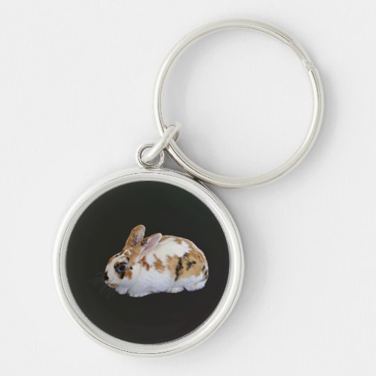 Calico Rabbit Sleutelhanger (Voorkant)