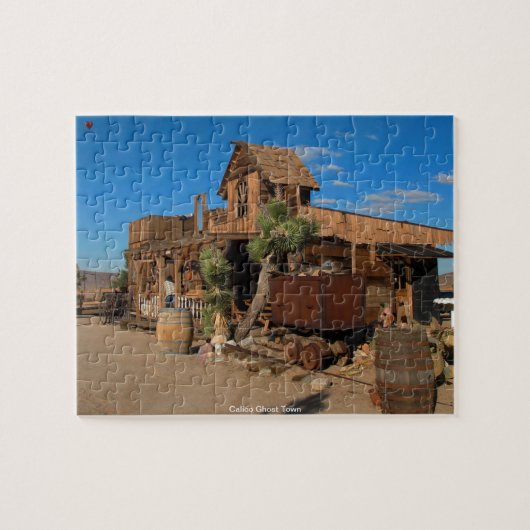 Calico spookstad legpuzzel (Horizontaal)