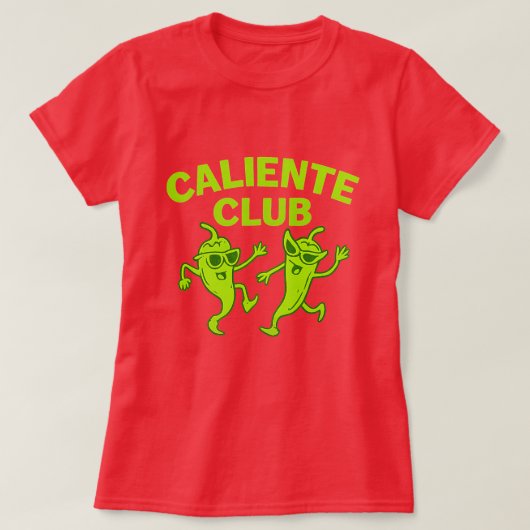 Caliente Club T-shirt (Design voorkant)