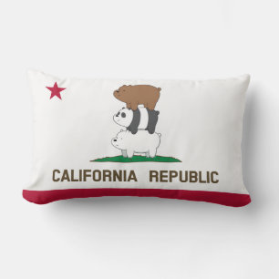 Califorina bearstack republiek kussen