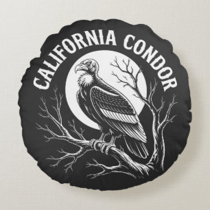 Califorische condor voor mannen en vrouwen rond kussen