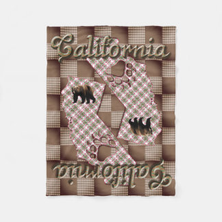 California2025-klein Fleece Deken