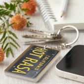 California 1963 License Bord Sleutelhanger CUSTOM (Voorkant Rechts)