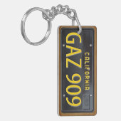 California 1963 License Bord Sleutelhanger CUSTOM (Voorkant Links)