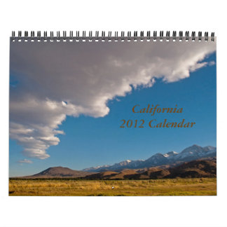 California 2012 Agenda Kalender