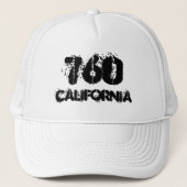 California 760 Area Code. Pet cadeauidee. (Voorkant)