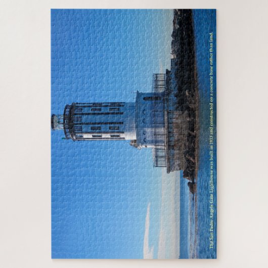 California Angels Gate Lighthouse Legpuzzel (Verticaal)
