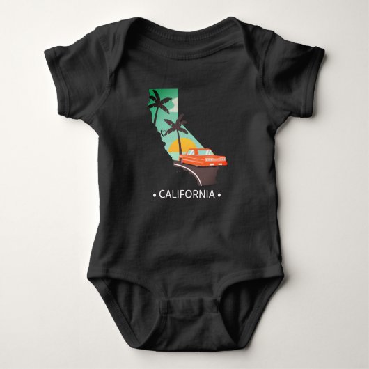 California Baby Bodysuit (Voorkant)