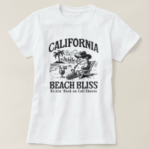 California Beach Bliss op Cali Shores T-shirt