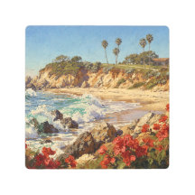  California Beach | Impressionist Coastal Art