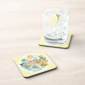 California Beach Life Bier Onderzetter (Rechterzijde)