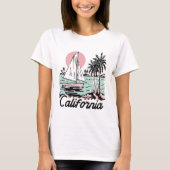 California Beach Life T-shirt (Voorkant)