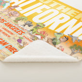 California Beach Paradise Sherpa Deken (3/4)