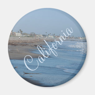 California Beach Photo Magnet Magneet