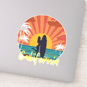 California Beach Sticker