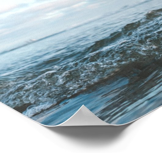 California Beach Sunset Photo Poster (Hoek)