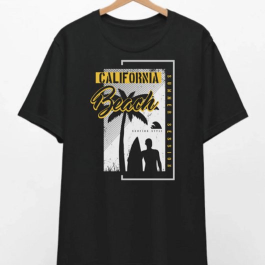 California Beach Surfing Style T-shirt