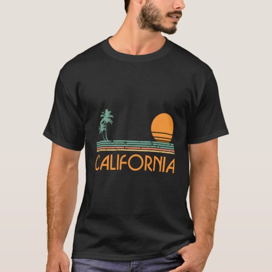 California Beach T-shirt (Voorkant)