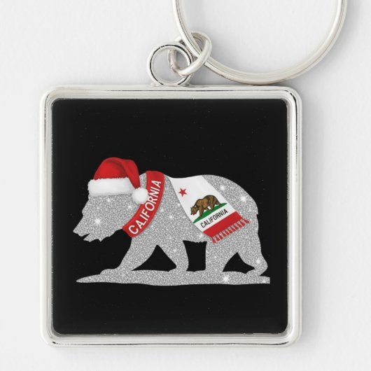 California Bear Key Ring Sleutelhanger (Voorkant)