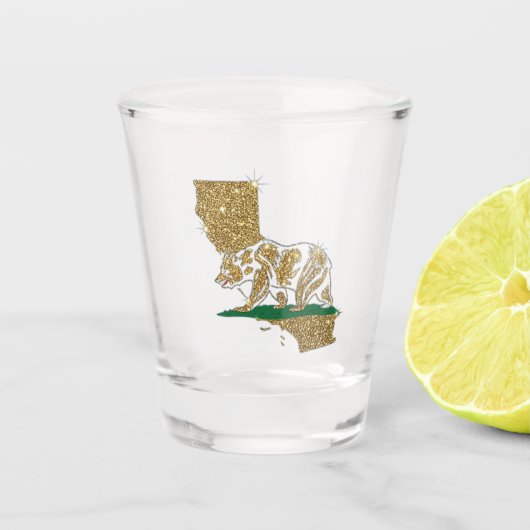 California Bear Shot Glas (Voorkant)
