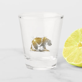 California Bear shot glass Glas