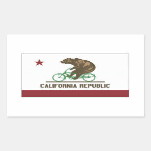 California Beer Cruiser Bike Sticker