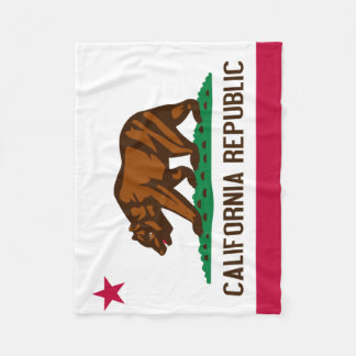California Beer Flag Blanket Fleece Deken