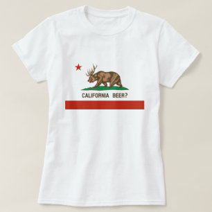 California Beer ? T-shirt State Flag