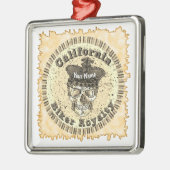 California Biker Metalen Ornament (Links)