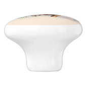 California Blue Jay Knob Keramische Knop (Zijkant)