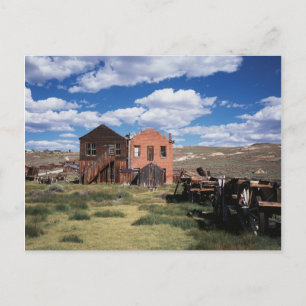 California, Bodie State Historic Park, An old Briefkaart