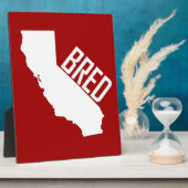 California Bred Fotoplaat (Zijkant)