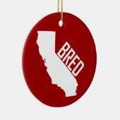 California Bred Keramisch Ornament (Rechts)