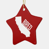 California Bred Keramisch Ornament (Links)