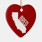 California Bred Keramisch Ornament (Rechts)