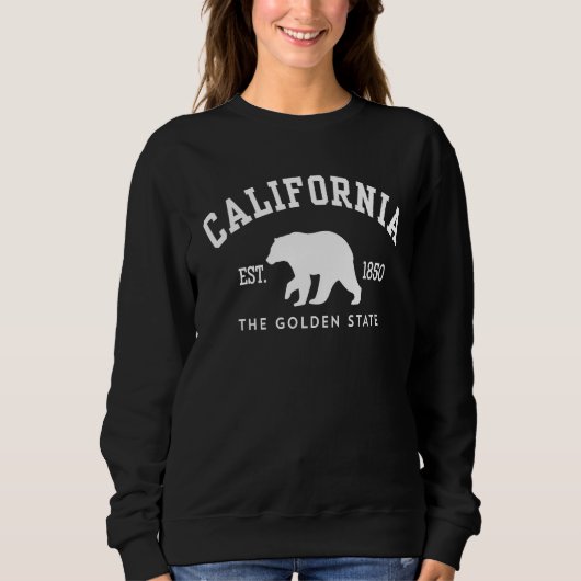 California CA Bear Trui (Voorkant)